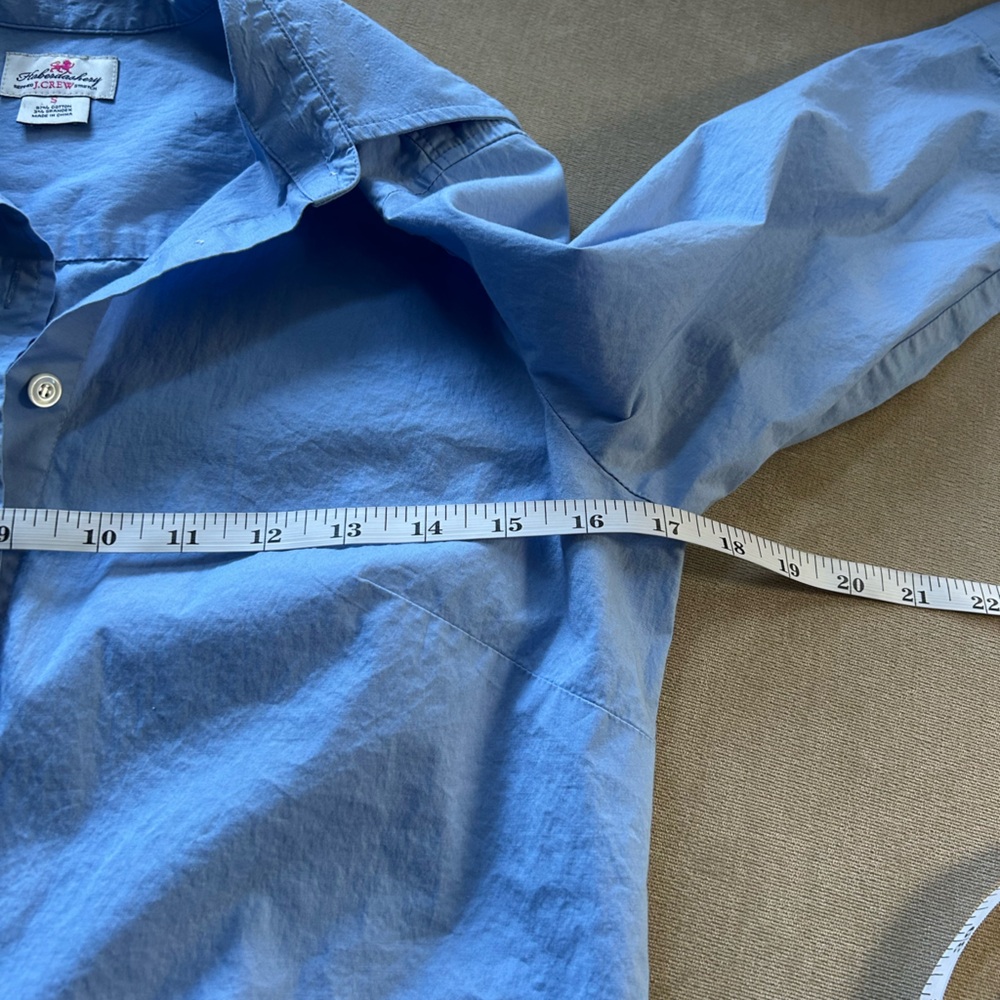 J.Crew Haberdasherv Refined Cotton Button-Up Shirt - Picture 7 of 9